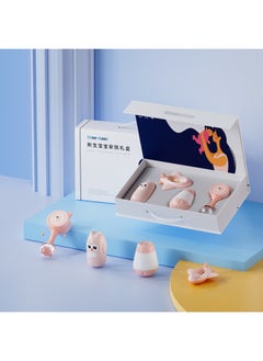 Generic Customized Newborn Meeting Gift Box, Infant Comfort Toy, Baby Full Moon Gift, Mother And Baby Supplies Set Box, Gift Giving-Color:Box Set (other Products Can Be Customized)  - Image 3