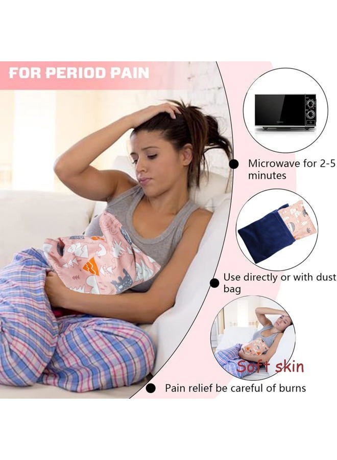 coldpa Heating Pad Microwavable, Pain Relief Heating Pack, Natural Hot Therapy for Muscle Pain, Joints, Cranps, Neck and Shoulders, Fill up The Heat Storage Clay Sphere - Image 5