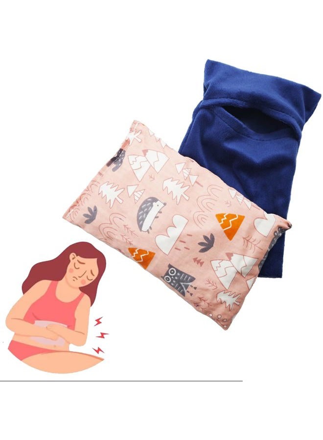 coldpa Heating Pad Microwavable, Pain Relief Heating Pack, Natural Hot Therapy for Muscle Pain, Joints, Cranps, Neck and Shoulders, Fill up The Heat Storage Clay Sphere - Image 1