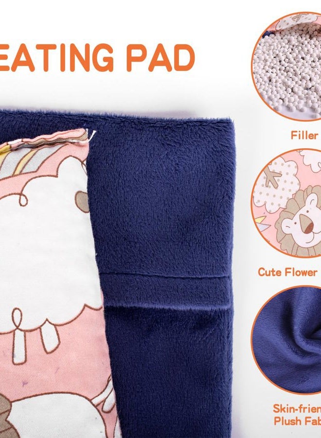 coldpa Heating Pad Microwavable, Pain Relief Heating Pack, Natural Hot Therapy for Muscle Pain, Joints, Cranps, Neck and Shoulders, Fill up The Heat Storage Clay Sphere - Image 4