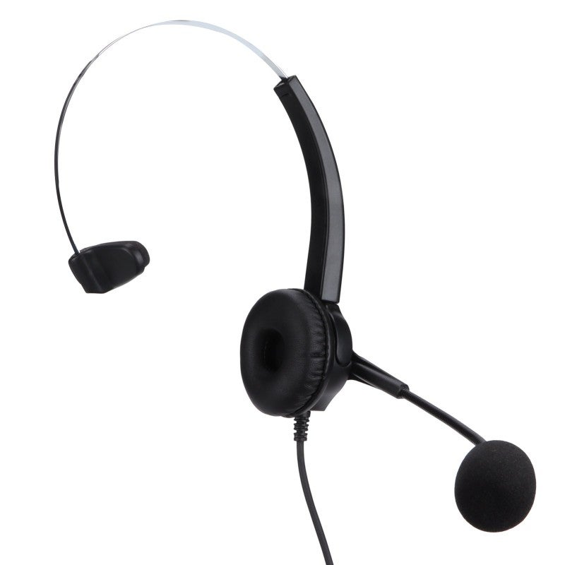 Corded Telephone Headset: Binaural RJ9 Jack Headset - HD Digital Voice Communication, Superior Noise Reduction, 330-Degree Adjustable Stainless Steel Arm for Business Office Call Center Professionals - Image 3