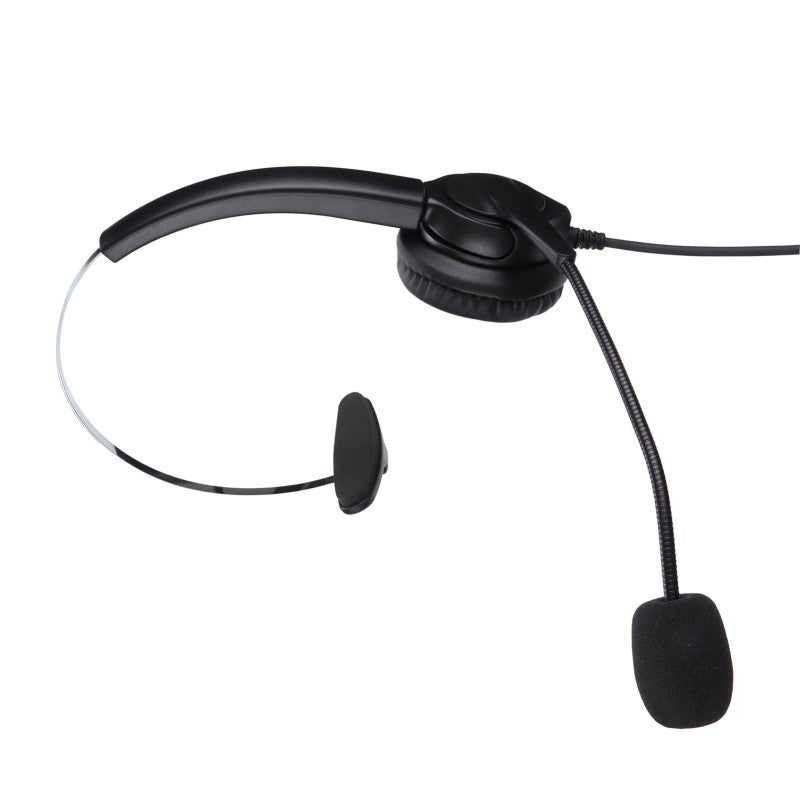 Corded Telephone Headset: Binaural RJ9 Jack Headset - HD Digital Voice Communication, Superior Noise Reduction, 330-Degree Adjustable Stainless Steel Arm for Business Office Call Center Professionals - Image 1