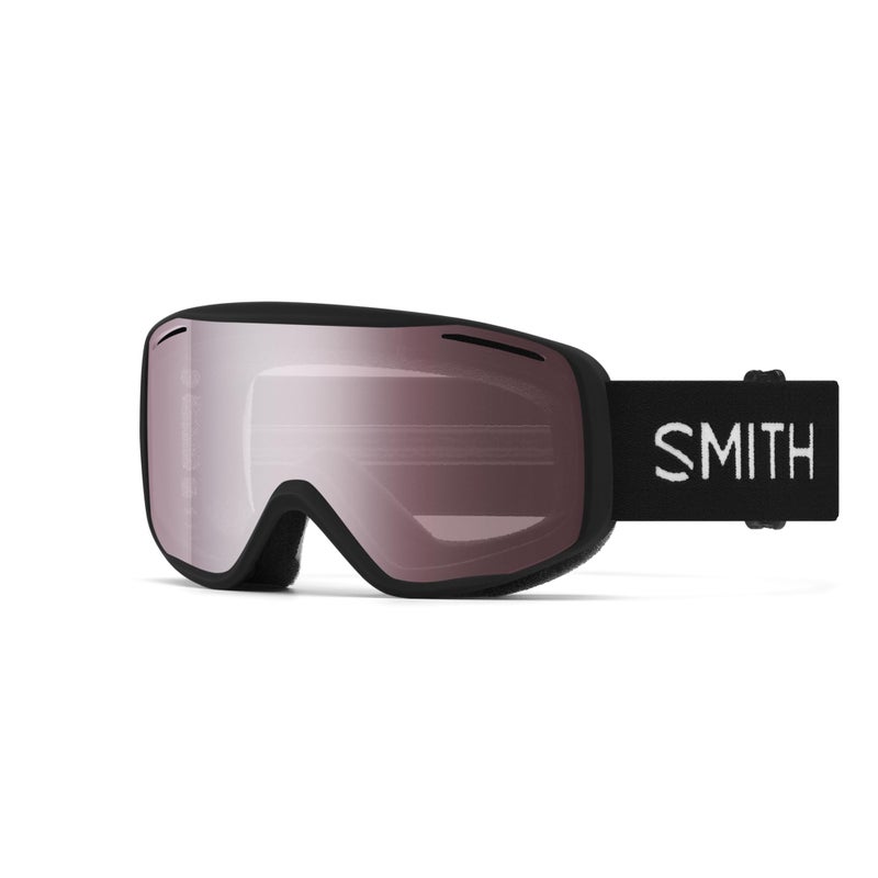 SMITH Unisex Adult Rally Snow Sport Goggle - Black Frame | Ignitor Mirror Lens - Image 1