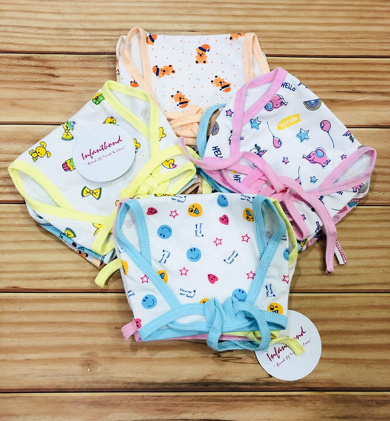 Infantbond Baby Super Soft Cotton Single Layer Cloth Nappies(0-4 Months) (Pack Of 48) - Image 3