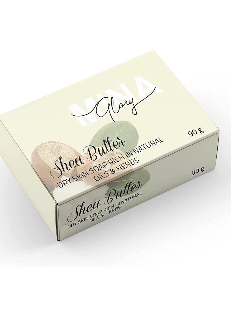 MINA Glory - Mina Glory Shea Soap 90g - Image 1