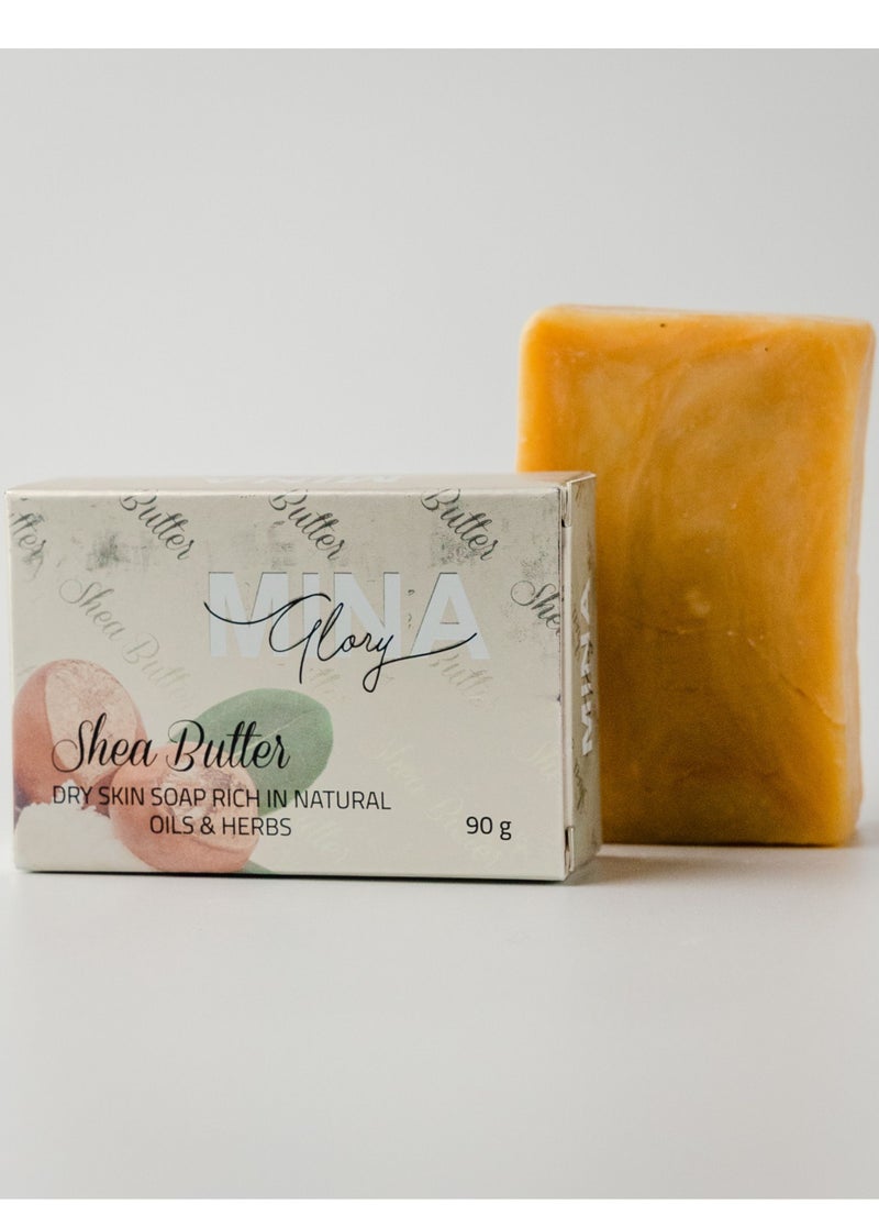 MINA Glory - Mina Glory Shea Soap 90g - Image 1