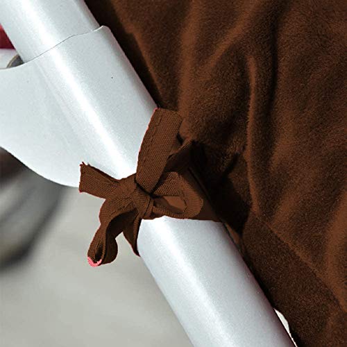 DADDY COOL DADDY COOL Comfortable Premium Vevet Rocking Chair Cushion Use for OfficeRestingHome in Outdoor and Indoor Pack of 1 20X60 Inch Brown - Image 4