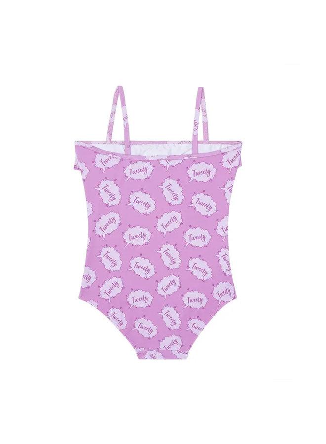 Slipstop Tweety Junior Swimsuit for Girls - Image 2