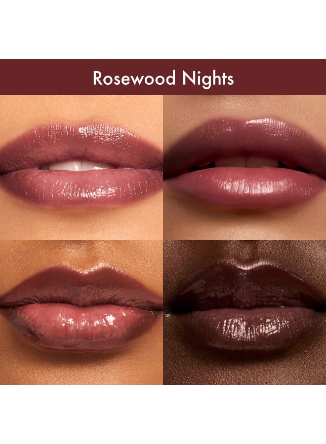 سامر فرايدايز زيت شفاه Summer Fridays Dream Rosewood Nights 4.5 مل | زيت شفاه مرطب وملون - Image 3