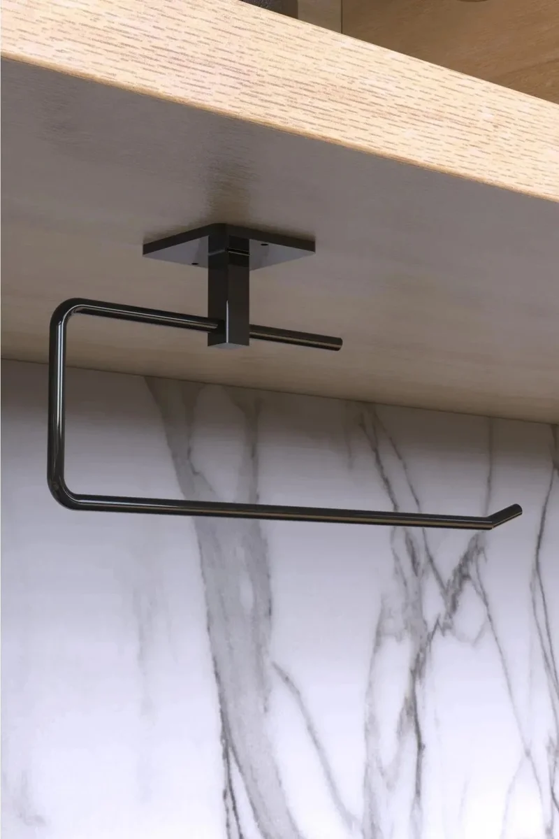 Safestore Roll Towel Holder Napkin Holder Adhesive Practical Bathroom Hanger Paper Roll Towel Holder