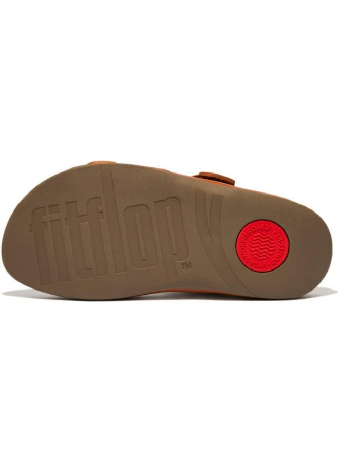 FitFlop 049-692 Fitflop Men Sandals Chi Stripe Embossed FM4-592 Tan - Image 3