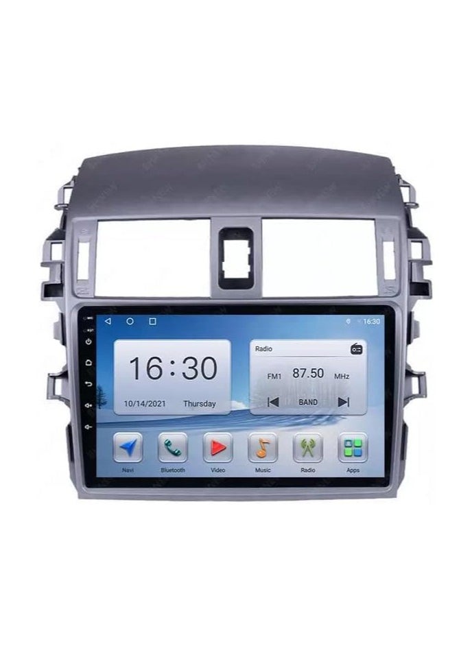 SHEZA STAR Android Car Stereo for Toyota Corolla 2008 2009 2010 2011 2012 2013 1GB RAM 32GB ROM MirrorLink WiFi BT, 9 Inch IPS Touch Screen with Backup Camera Included  - Image 2