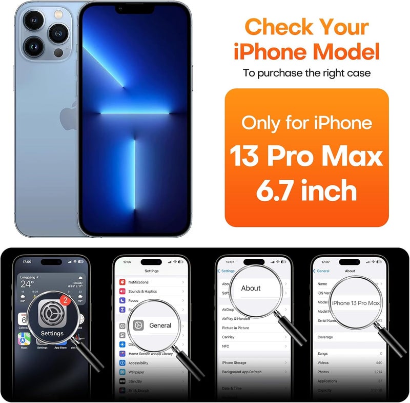 ImpactStrong Shatterproof Tempered Glass Screen Protector for iPhone 13 Pro Max [Easy Installation Frame] [Bubble Free] [9H Hardness] [Full Coverage] Case Friendly, 6.7 Inch - (3-Pack) - Image 2
