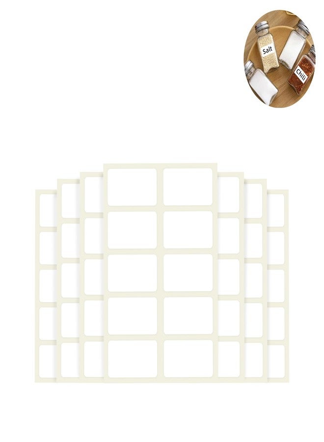 GLUN White Vinyl Writeable Sticker Pack of 200 Labels Stickers, Non-Tearable Glossy Label, 25x50mm Size, Printable Label, Product Labeling, Informational Labels, Branding and Promotional Use - Image 4