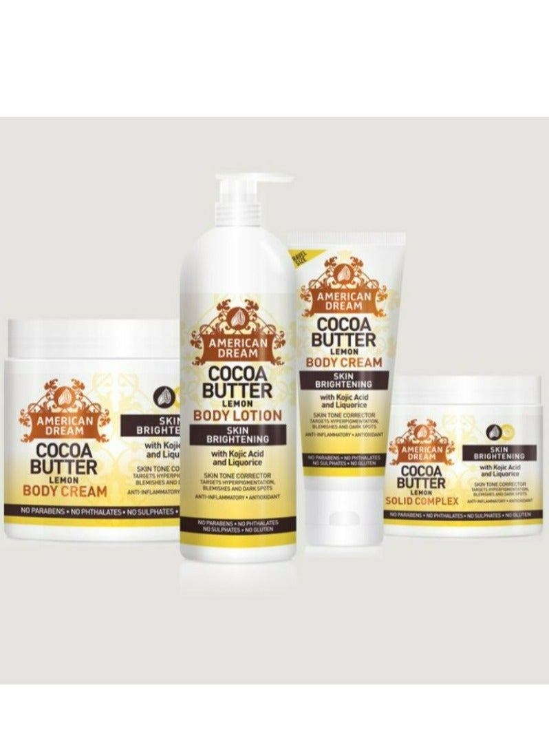 AMERICAN DREAM Cocoa Butter Lemon Solid Compound 113g - Image 2