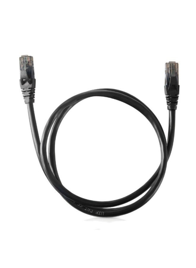 2m Ccs Indoor Category 6 Super Copper-Clad Aluminum Finished Black Computer Set-Top Box Link Network Cable Cat6E Cable-Color:black-Line Length:2m  - Image 4