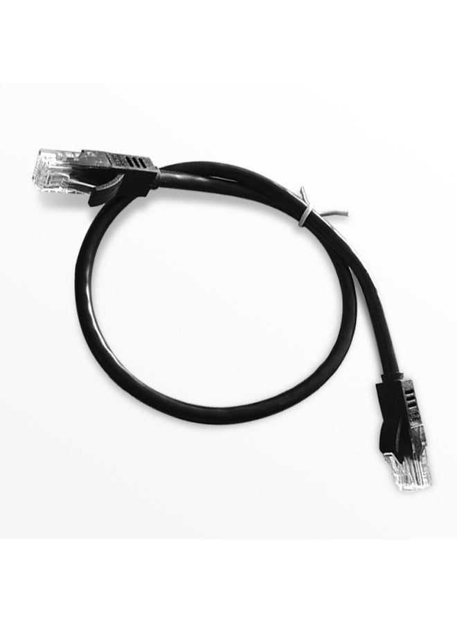 2m Ccs Indoor Category 6 Super Copper-Clad Aluminum Finished Black Computer Set-Top Box Link Network Cable Cat6E Cable-Color:black-Line Length:2m  - Image 3