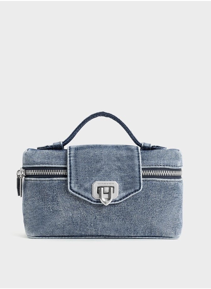 Charles & Keith Arwen Top Handle Vanity Bag  - Image 1
