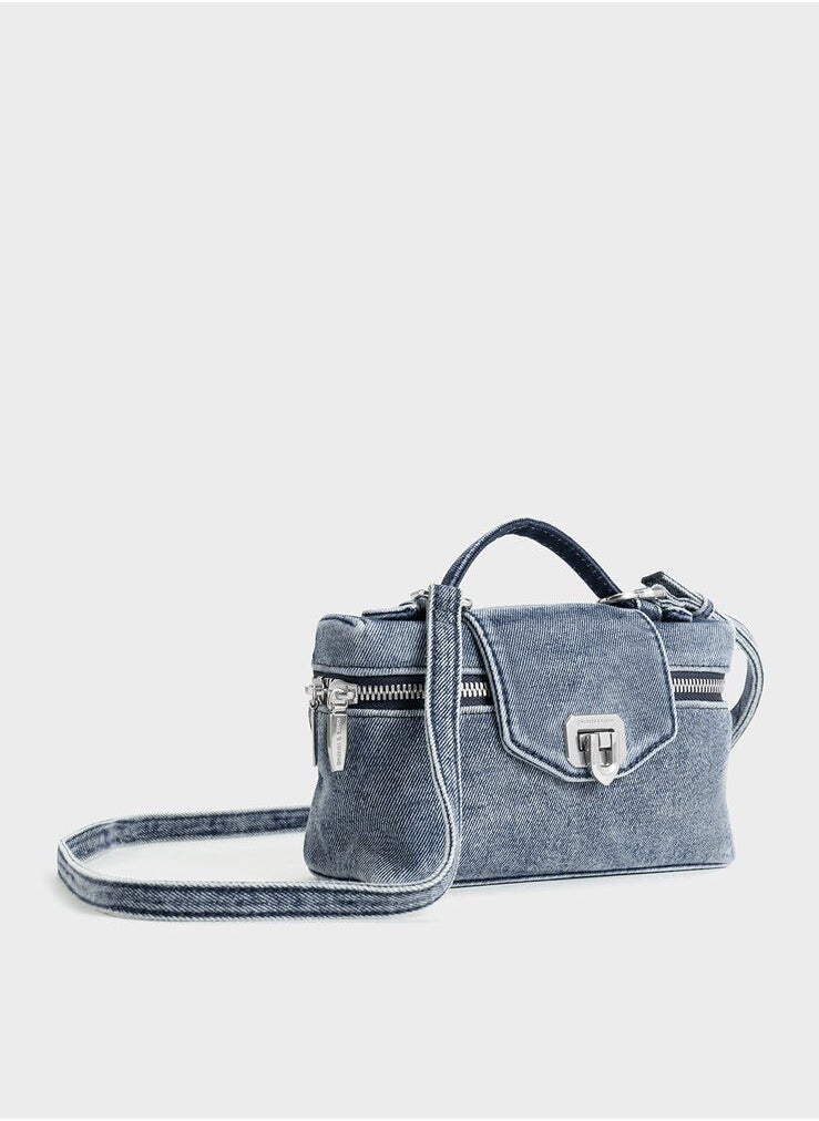 Charles & Keith Arwen Top Handle Vanity Bag  - Image 3