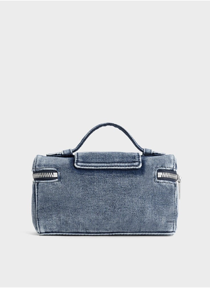 Charles & Keith Arwen Top Handle Vanity Bag  - Image 5