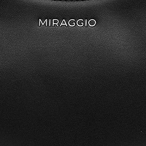 Miraggio Cindy Half Moon Structured Shoulder Bag For Women Stylish | Women Shoulder Bag (Black) - Image 4