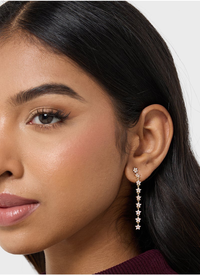 Ella Limited Edition Diamante Drop Earrings  - Image 3