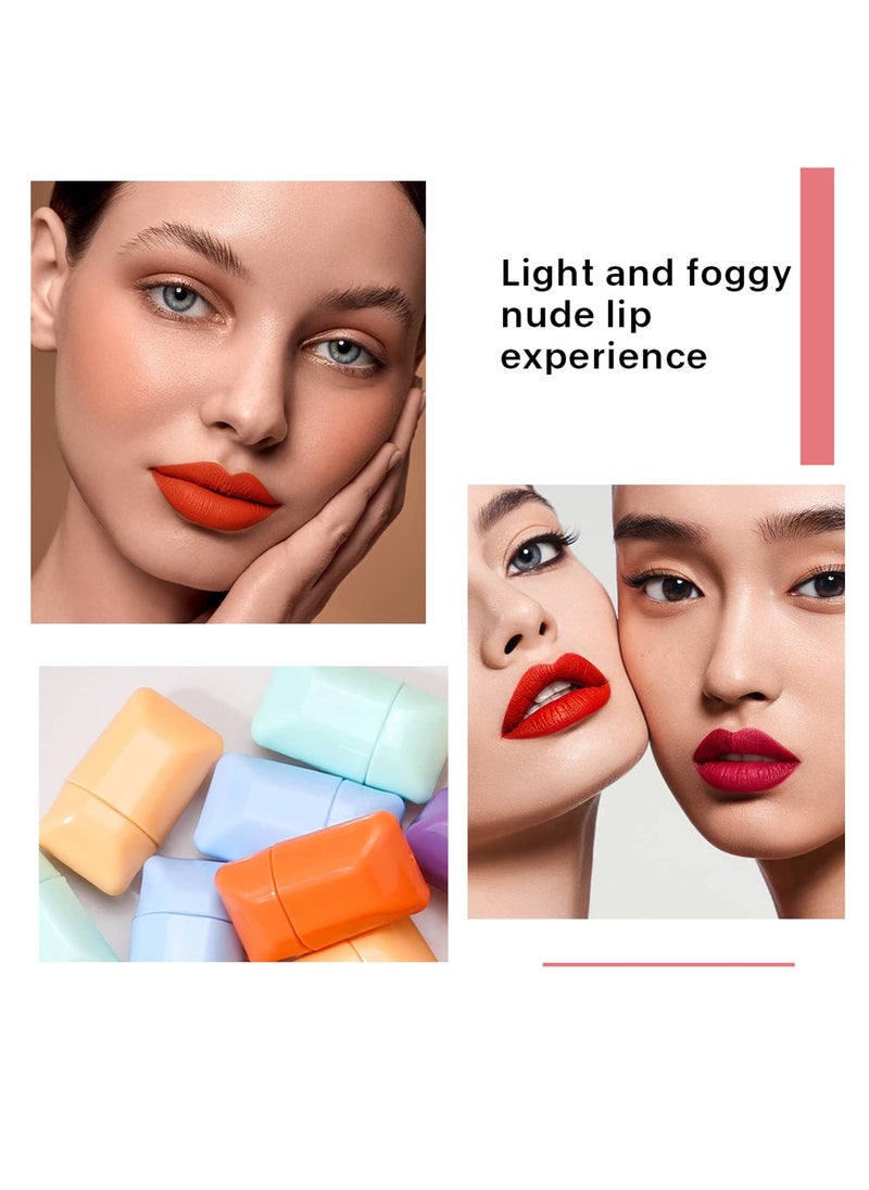 Generic Mini Candy Matte Lipstick Set, 8 Colors Matte Lipstick, Waterproof Long Lasting, Velvet Lipstick, Lipstick Makeup Gift Set, Nonstick Cup, Travel Friendly  - Image 4