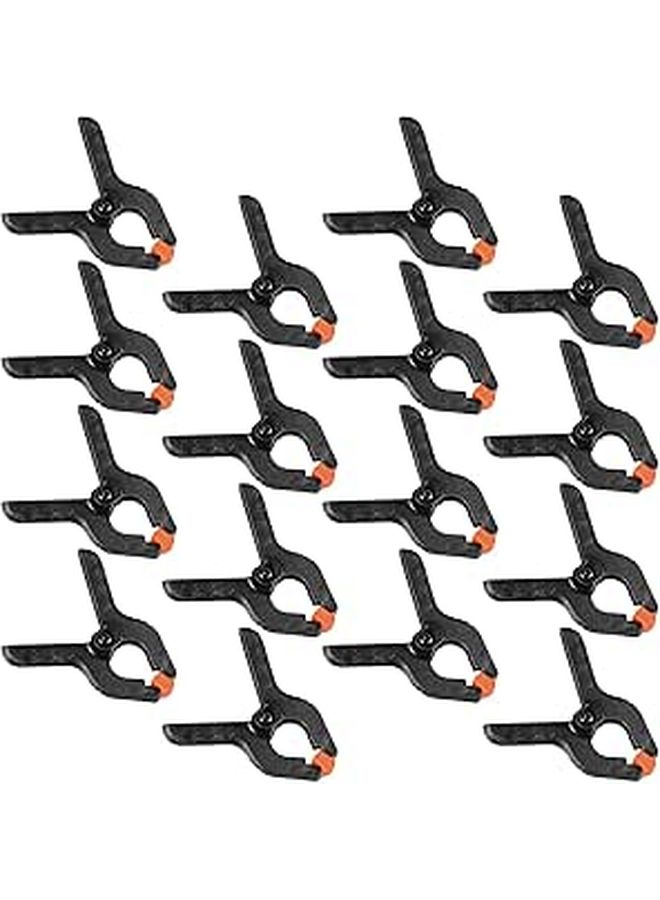 Heavy Duty 2 Inch Spring Clips 50pcs Plastic Background Clamps for Photography Studio - Image 1