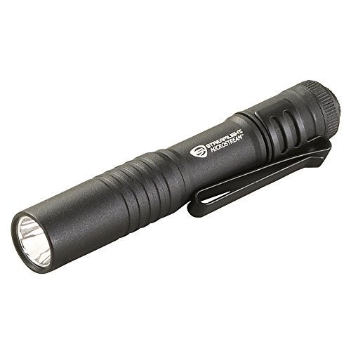 Streamlight مصباح قلم LED من ستريملايت ألمنيوم بحد أقصى للإضاءة 45 لومن أسود 360 66318 1 كل واحد