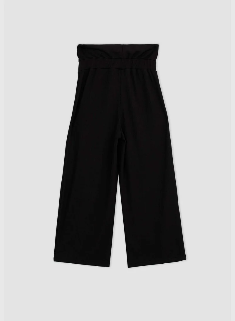 DeFacto High Waisted Elasticated Waist Crop Culottes