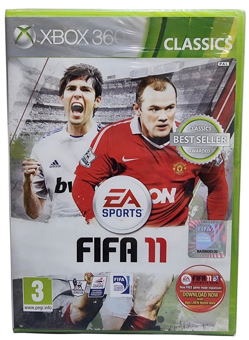 Games FIFA 11 - XBOX 360