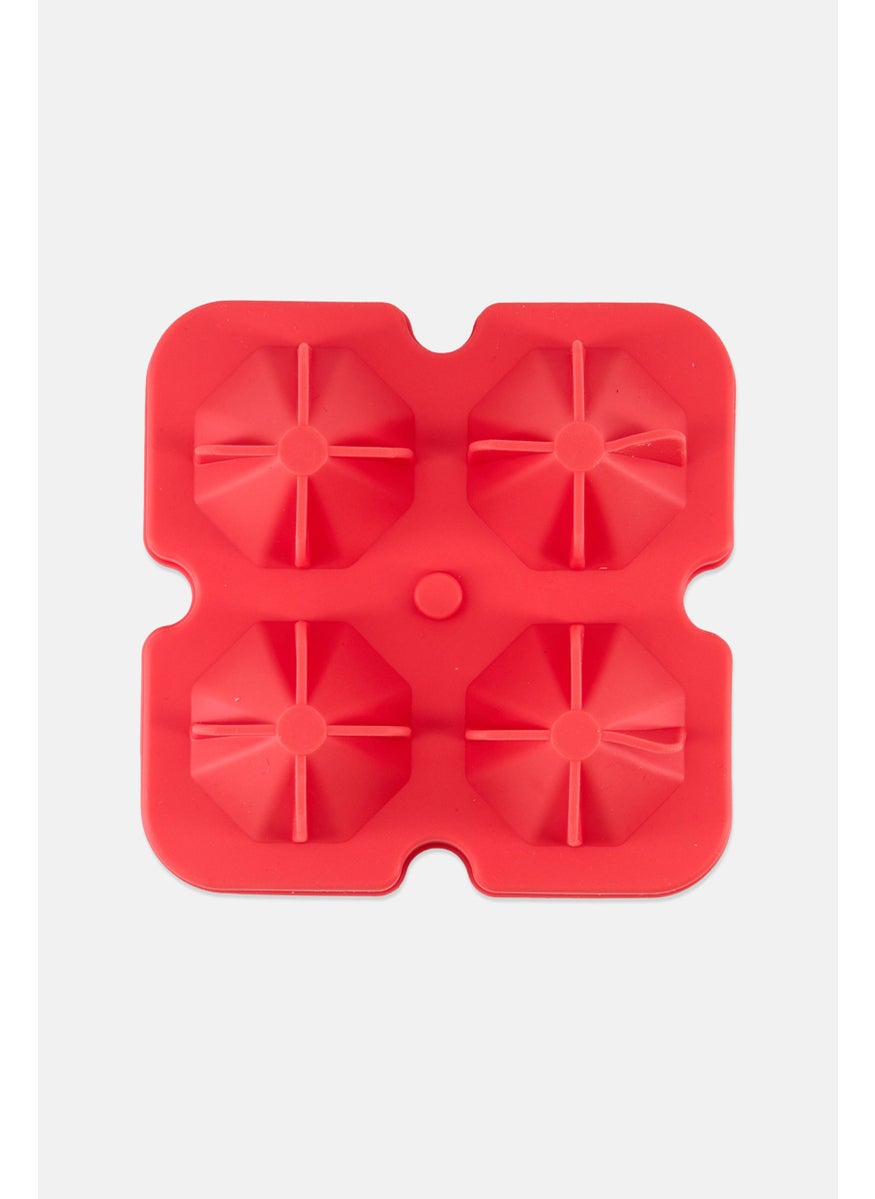 Ice Cube Shaper Molds, Red