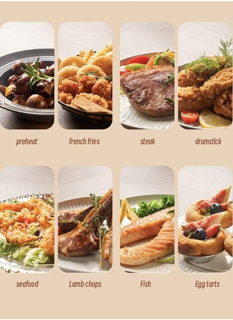 SILVER CREST Multifunction Electric Air Fryer 4L 2400W JD888 Black  - Image 4