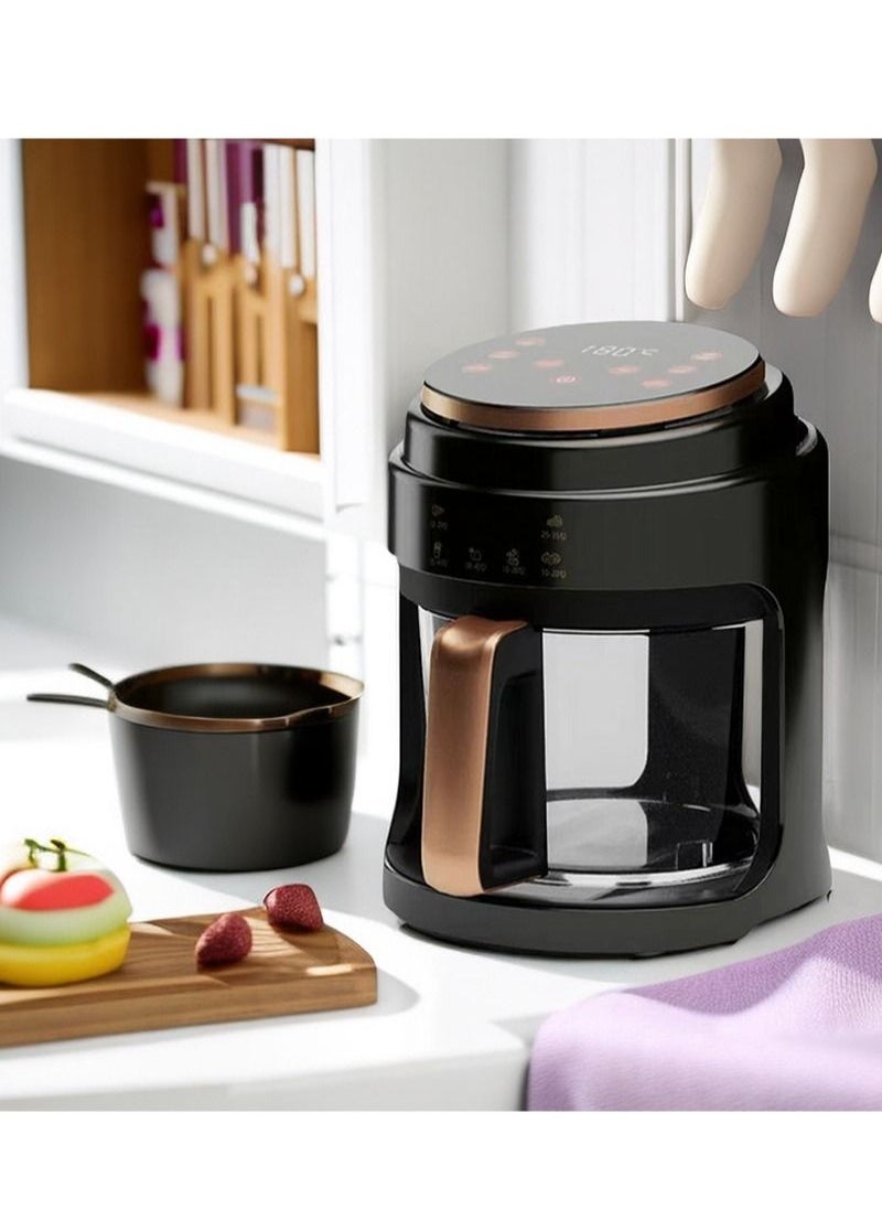 SILVER CREST Multifunction Electric Air Fryer 4L 2400W JD888 Black  - Image 3