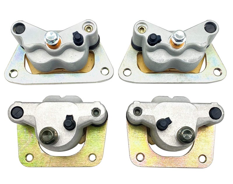 M MATI Front Rear Left Right Brake Calipers all Four for Polaris Side by Side RZR 800 20082014 RZR S 800 20092014 1911529 1911530 1911544 1911545