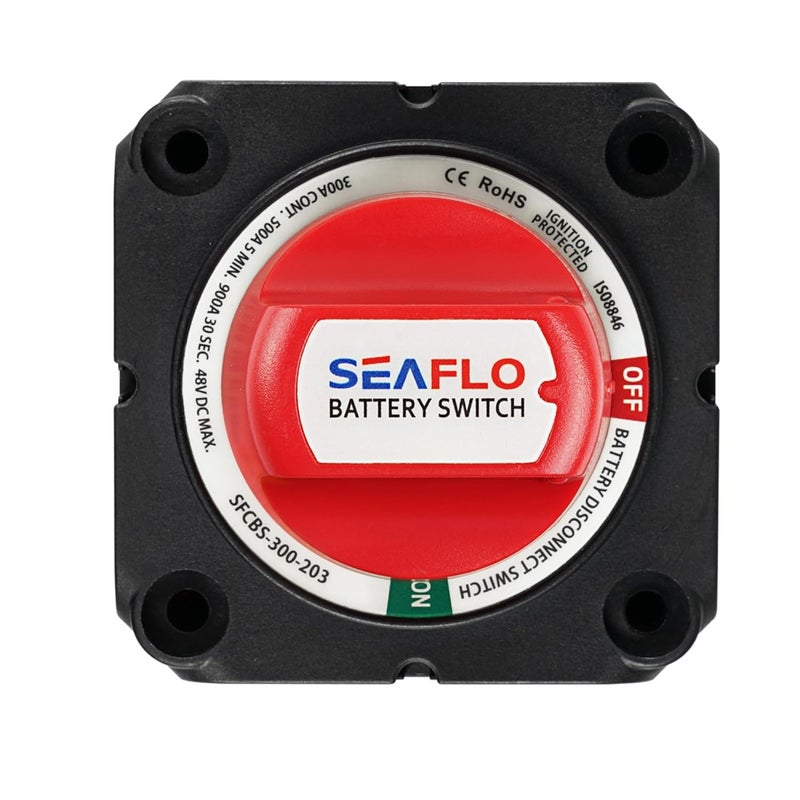SEAFLO Marine Boat Battery Disconnect Switch - Image 2