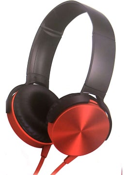 Maiz MDR-XB450AP Headset with Microphone - Red 