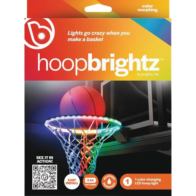 Brightz HoopBrightz LED Basketball Hoop Light Basketball Gifts for Boys 10 8 12 14 Light Up Basketball Hoop for Kids Basketball Accessories for Boys Outdoor Summer Fun Games for All Ages - Image 2