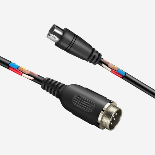 ZLiT Connection Din6 USB Cable Adaptation Fit for Thrustmaster TH8A Cable Hand-Row TSS Handbrake Signal Line (Din6) - Image 3