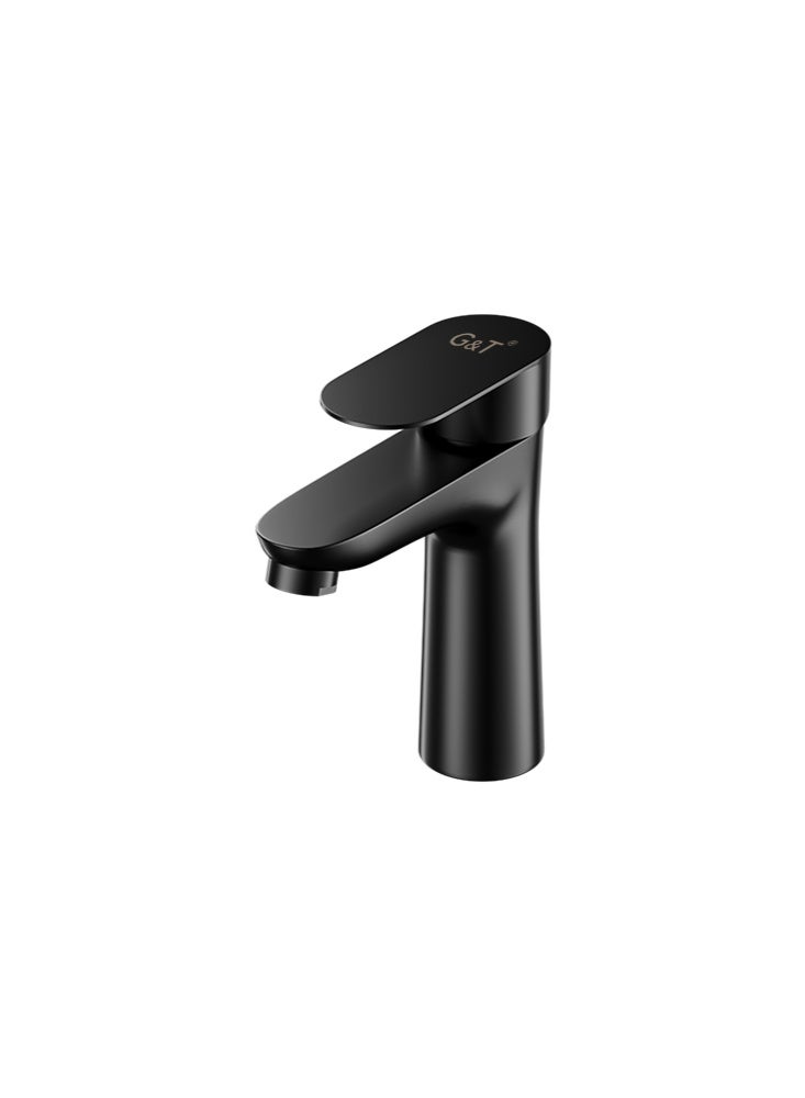 GT Cold And Hot Water Mixer Tap With Flexible Hose, Single-Hole Sink Tap, Suitable For Bathroom Vanities and Kitchens - Image 1
