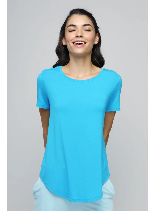 NeceSera Effortless Blue Top