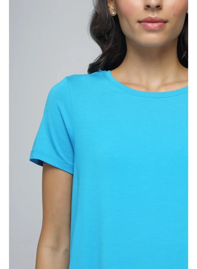 NeceSera Effortless Blue Top