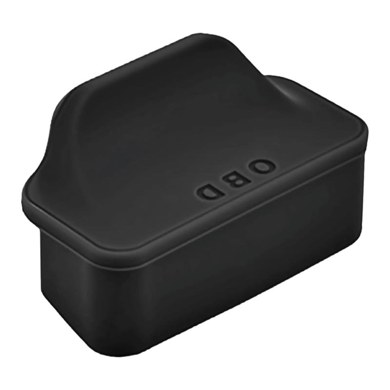غطاء واقي لمنفذ OBD الأسود ضد الغبار للأوتوموبيل والشاحنات وسيارات الدفع الرباعي والعربات والعربات السكنية - Image 2