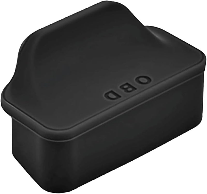 غطاء واقي لمنفذ OBD الأسود ضد الغبار للأوتوموبيل والشاحنات وسيارات الدفع الرباعي والعربات والعربات السكنية - Image 1