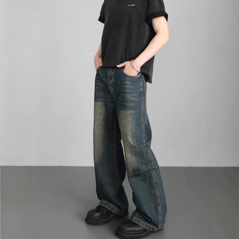 Unisex Casual Daily Denim Jeans - Image 2