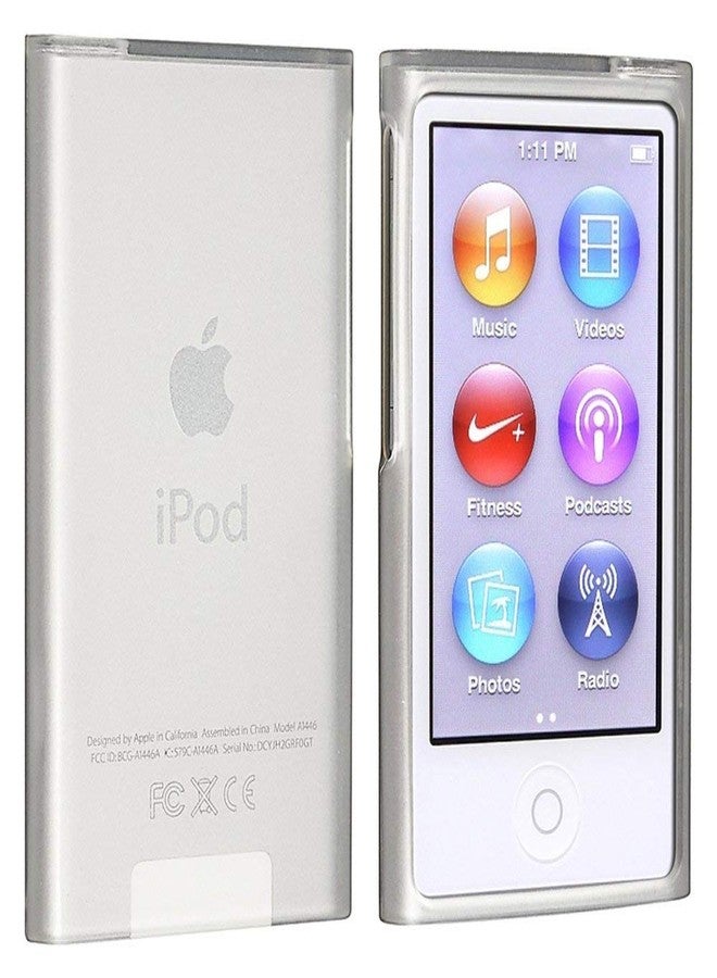 bestforyou for iPod Nano 7 8 Case, Candy Color Soft TPU Rubber Gel Protective Skin Case Cover for Apple iPod Nano 7 7th 7G Generation 8 8th Generation (Only Clear Color)