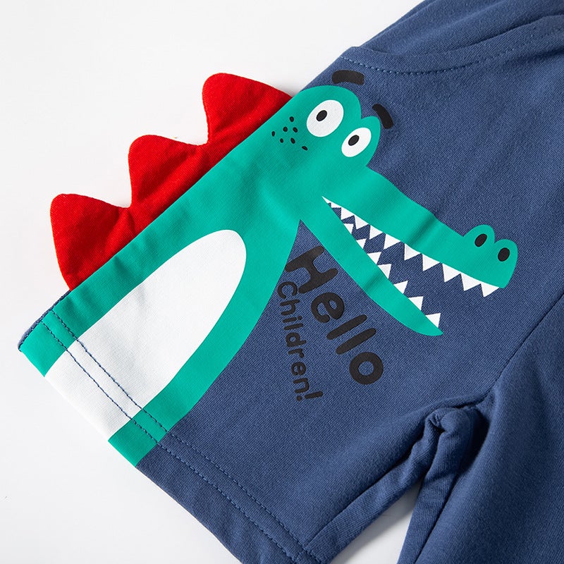 Children'S Shorts Korean Style Boys' Shorts Baby Casual Dinosaur Sweatpants Children'S Clothing Dropshipping - Image 4