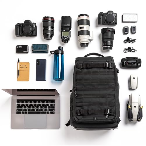 Tenba Axis v2 24L Camera Backpack for DSLR and Mirrorless Cameras and Lenses Plus a 16-inch Laptop – Black (637-756) - Image 3