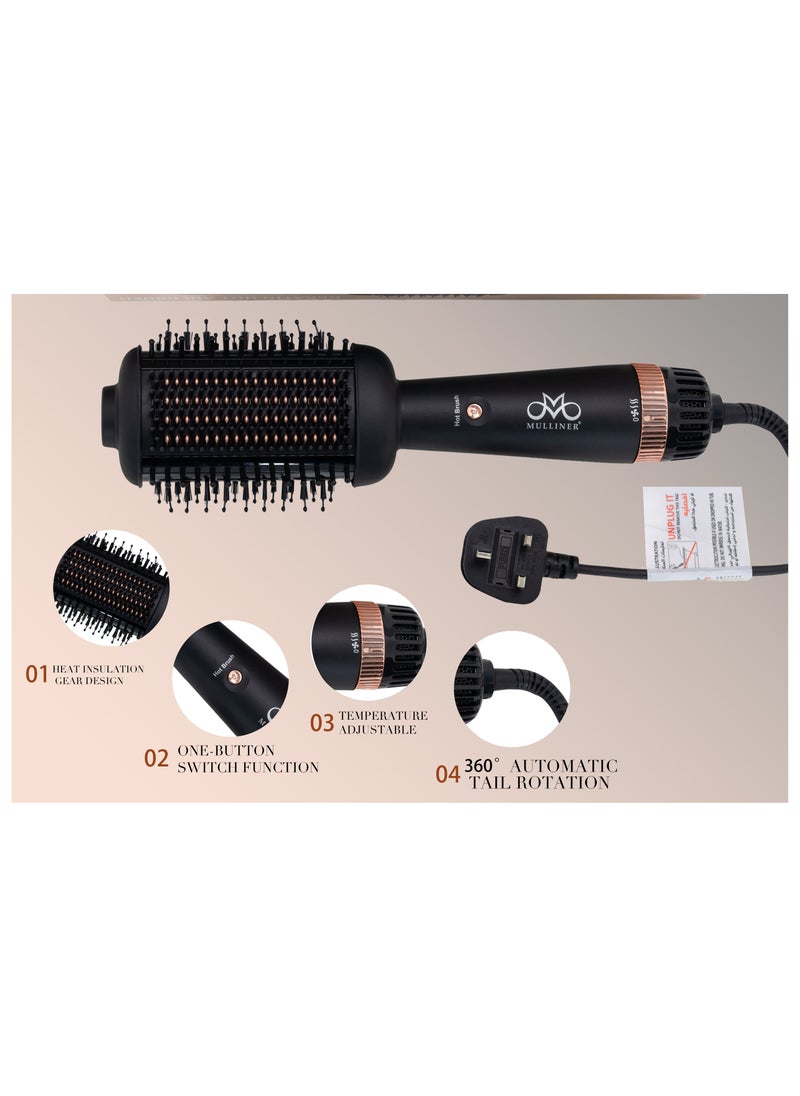 MULLINER Mulliner One Step Hair Dryer Brush and Styler Volumizer 1500W ML-5014  - Image 2