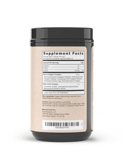 Alaya Naturals Alaya Multi Collagen Powder Type I Ii Iii V X Hydrolyzed Collagen Peptides Protein Powder Supplement With Msm + Gc (Vanilla)  - Image 3